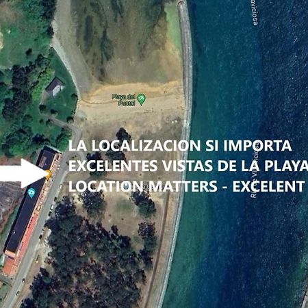 Playa Del Puntal Villaviciosa Asturias Lujo Primera Linea Playa Exterior foto